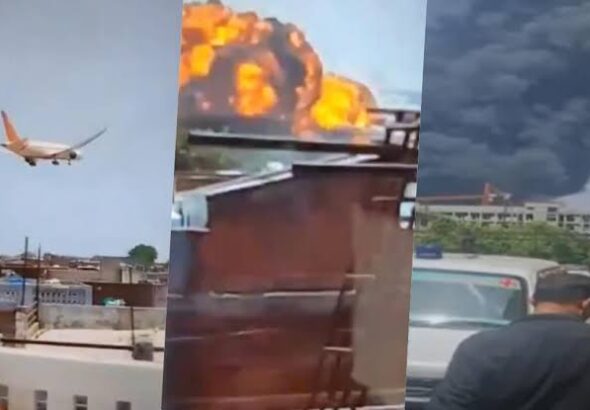 Ahmedabad Plane Crash अहमदाबाद में 242 यात्रियों को लेकर रहा प्लेन क्रैश, 50 घायलों का इलाज अस्पताल में जारी